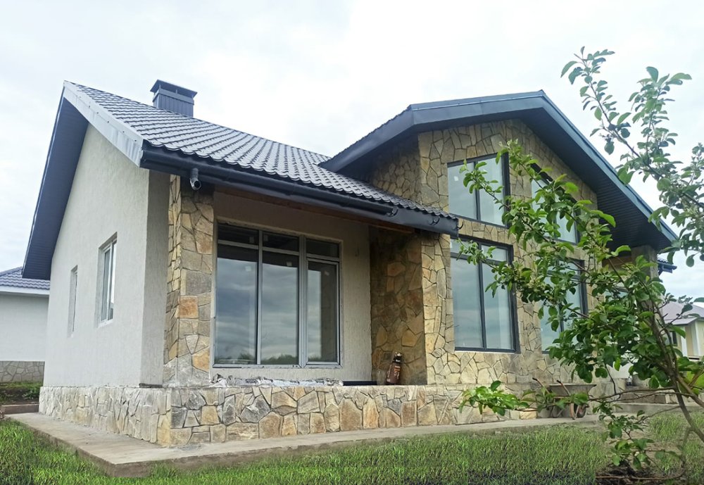 Плитняк златолит Уральский  для фасада купить в Волоколамске