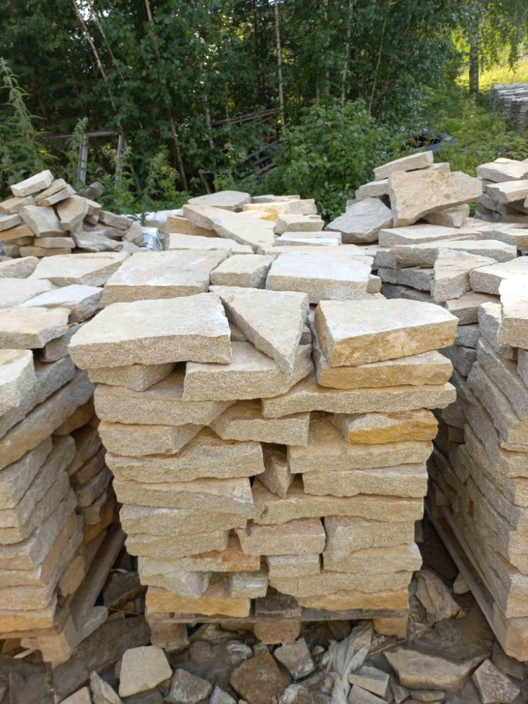 плитняк для мощения на землю