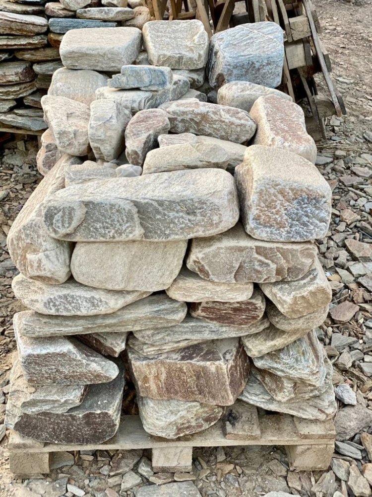 Кора дерева бут галтованный для подпорных стен