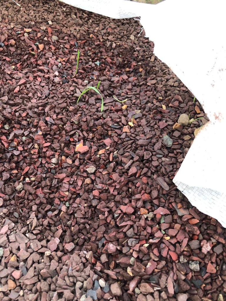 декоративный каменный щебень