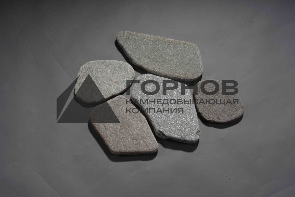 златолит уральский галтованный для мощения