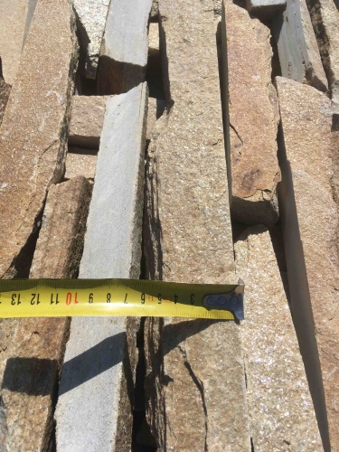 Горбушка златолит золотистый для облицовки купить в Волоколамске