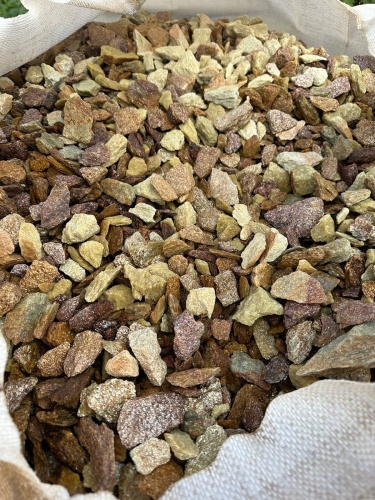 Златолит персиковый декоративная каменная крошка купить в Волоколамске