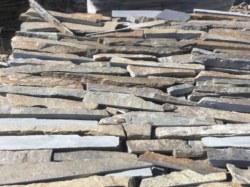 Горбушка златолит мультиколор для облицовки купить в Волоколамске