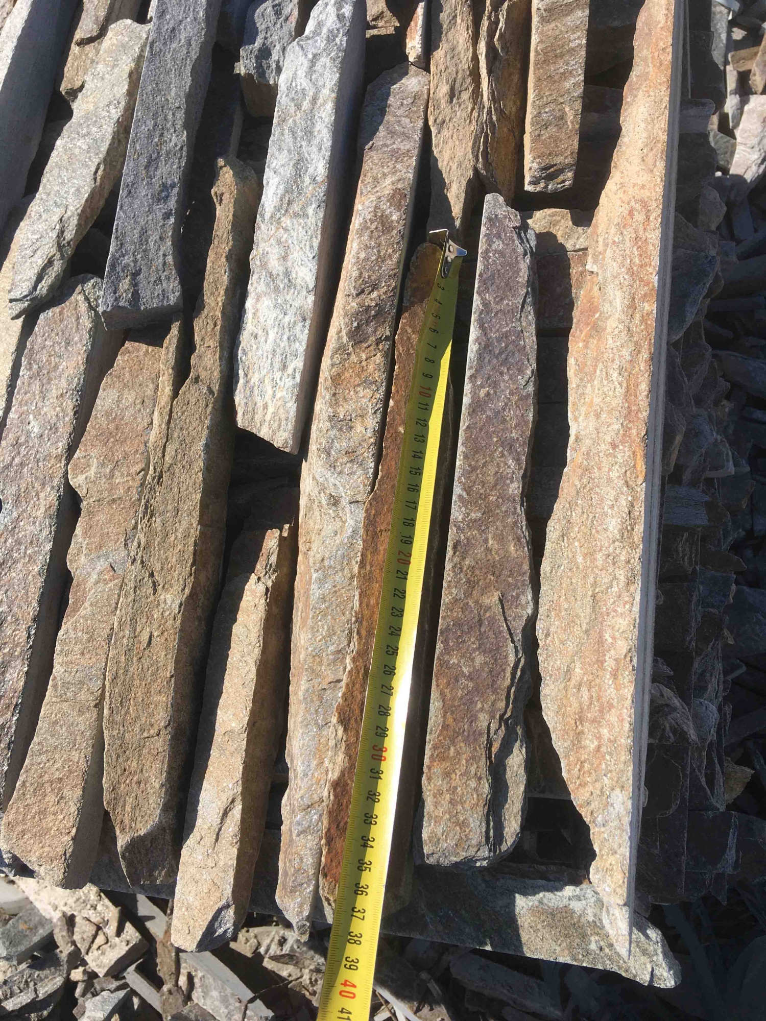 Горбушка златолит мультиколор для облицовки купить в Волоколамске