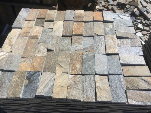 Плитка пилёная златолит Уральский для фасада купить в Волоколамске