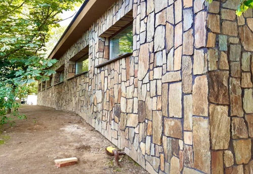 Плитняк кора дерева для цоколя, отмостки купить в Волоколамске