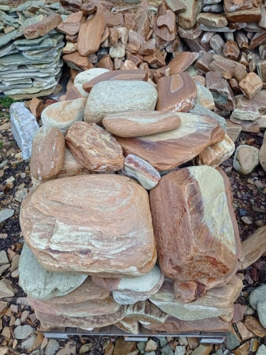 Златолит жёлтый, жёлто-зелёный глыбки и валуны для ланшафтного дизайна купить в Волоколамске