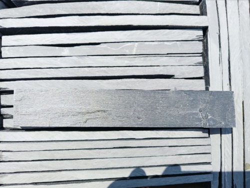 Плитка чёрная из натурального камня фасадная 30 см * 5 см, толщина 7 мм -30 мм купить в Волоколамске